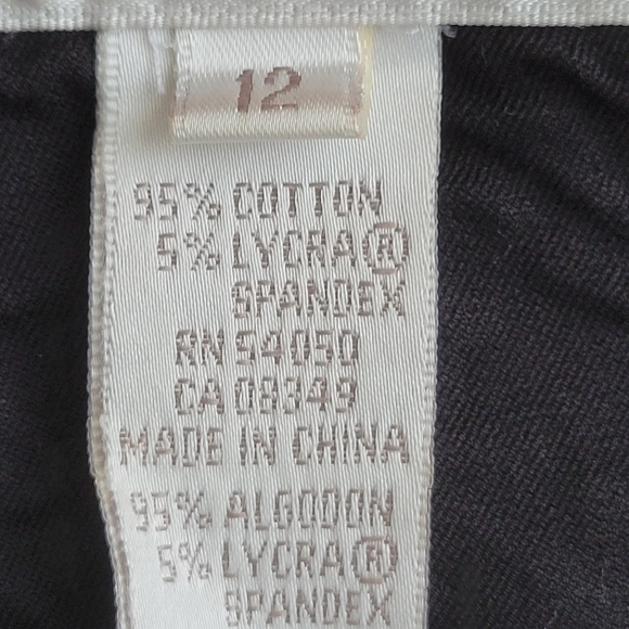 Y2K Sleeveless Cotton Stretch Dress EUC | Ladies 12 Black Jones New York - Picture 7 of 14